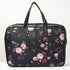 Floral Printed Canvas & PU Laptop Bag Fit 15.6 Inch Laptop