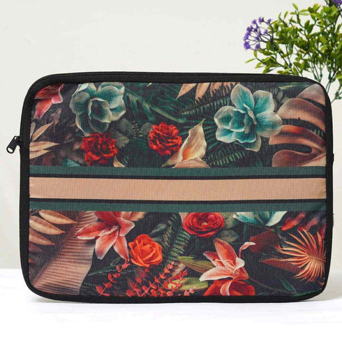 Floral Printed Laptop Sleeve/Cover 14 inch