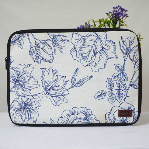 Floral Printed Laptop Sleeve/Cover 15.6 inch