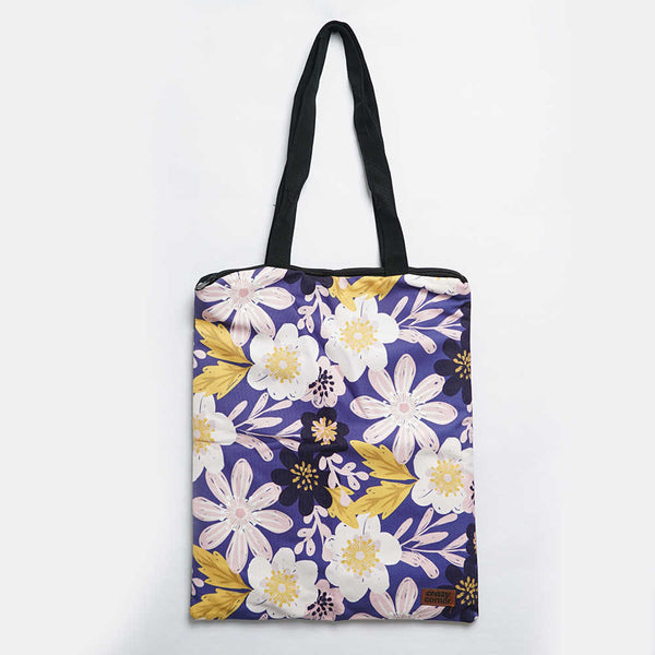 Floral Printed Tote Bag