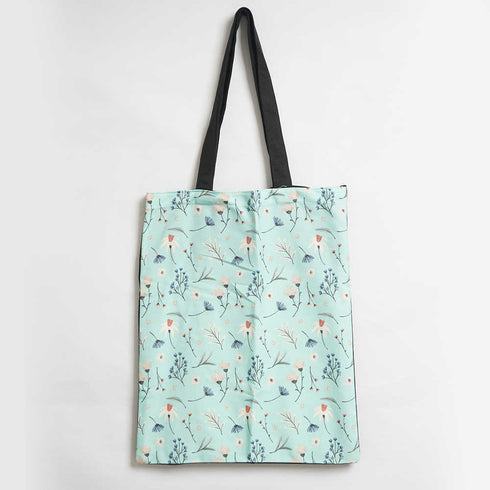 Floral Printed Tote Bag