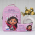 Dollhouse Personalised Printed Bag pack With Pouch - Uncommongifts.in