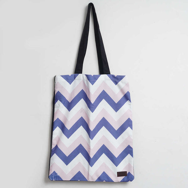 Geometric Printed Tote Bag