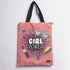Girl Power Printed Tote Bag