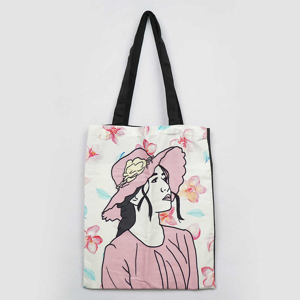 Girl Printed Tote Bag
