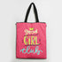 Girls Club Printed Tote Bag
