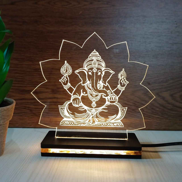 God Theme Led Acrylic Table Frames
