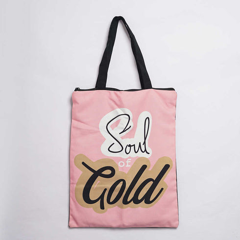 Gold Soul Printed Tote Bag