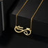Personalised Infinity Double Name Pendant - Uncommongifts.in