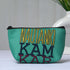 Green Printed Travel Pouch - Uncommongifts.in
