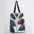 Green Leafs Printed Tote Bag