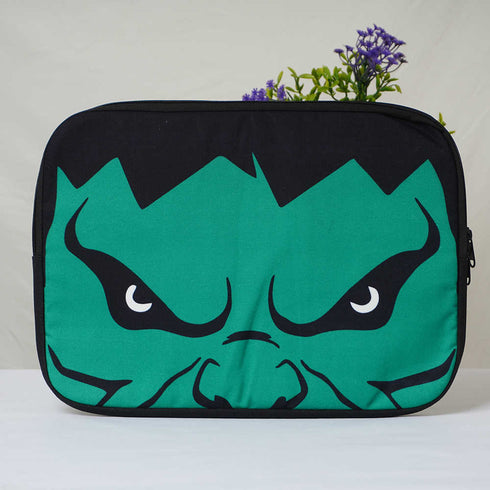 Green Printed Laptop Sleeve/Cover 14 inch