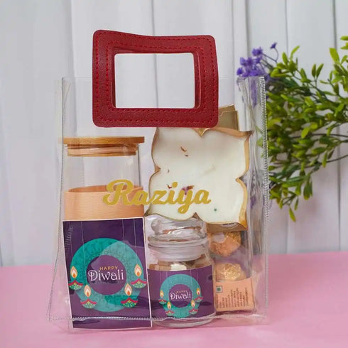 Grip Glass Tumbler Diwali Gift Combo