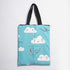 Happy Clouds Printed Tote Bag