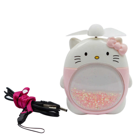 Hello kitty portable hand fan - Uncommongifts.in