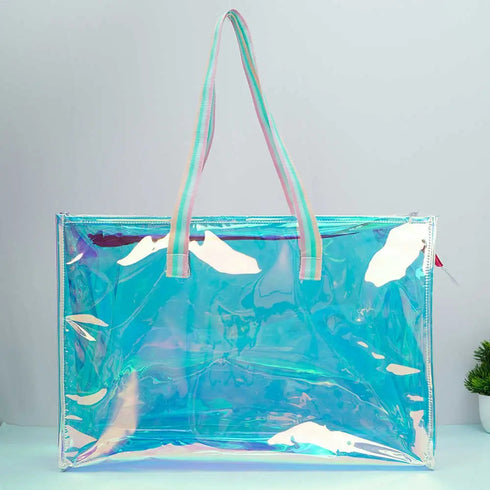 Personalized Holographic Travel Tote Bag