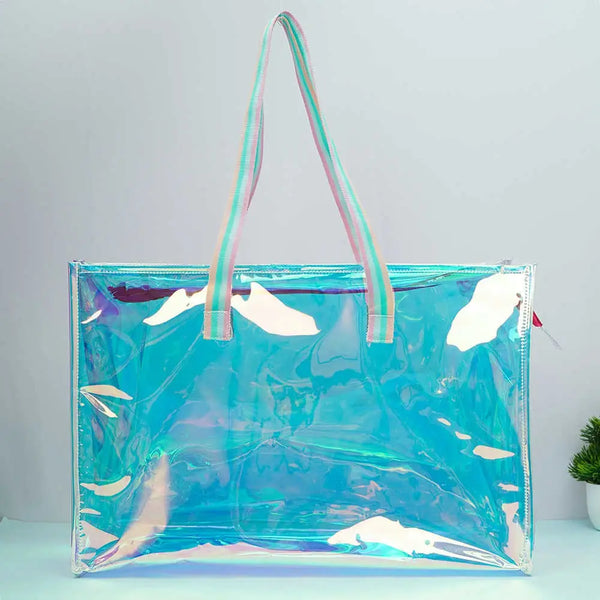 Personalized Holographic Travel Tote Bag