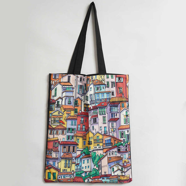 House Printed Tote Bag