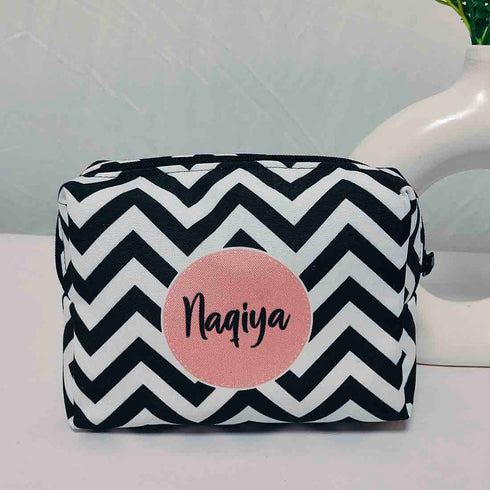 Personalised Geometric Printed Box Bag Combo Gift Set