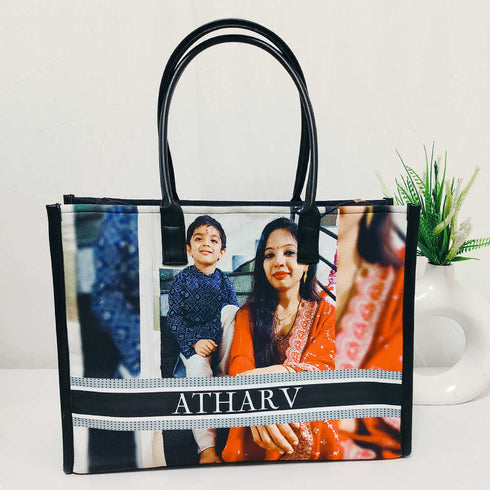 Customised Photo Box Bag