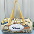 Personalized Car Print Duffle Bag with Box Pouch Combo for Kids
