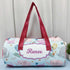 Personalized Elephant Print Duffle Bag with Box Pouch Combo for Kids