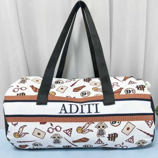 Personalised Printed Kids Swimming Duffle Bag