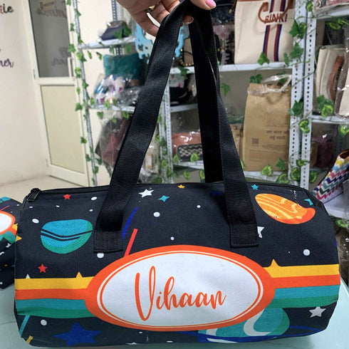 Personalised Duffle Bag Kids Combo Gift Set