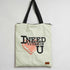 I Need You Printed Tote Bag