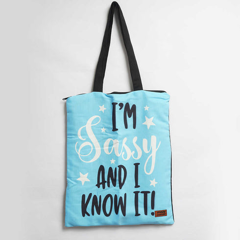 I'm Sassy Printed Tote Bag