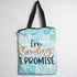 I'm Smiling Printed Tote Bag