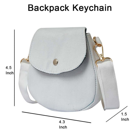 Personalised Cute Cat Printed Sling Bag for Kids