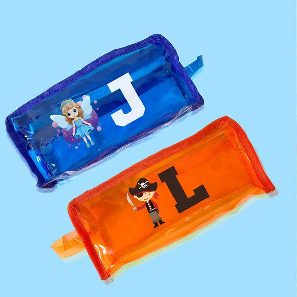 Personalized Kids Jelly Pencil Pouch