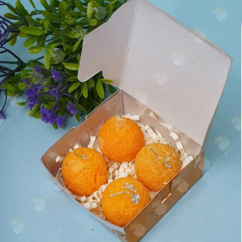Laddu Candles Set of 4
