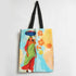 Lady Printed Tote Bag