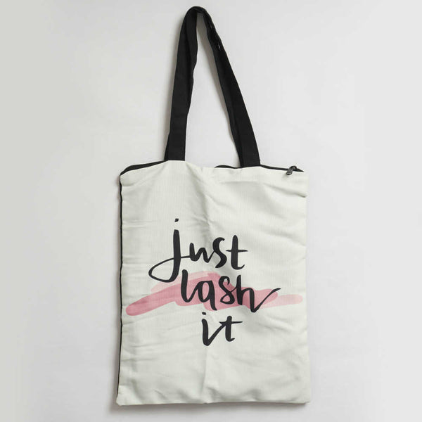 Lash It Printed Tote Bag