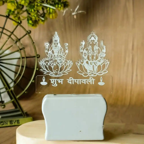 Laxmi ji And Ganesh Ji Night Lamp