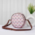 Leaf's Printed Round Structured Sling Bag - Uncommongifts.in