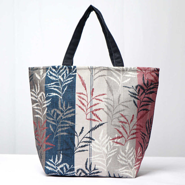 Leaf's Printed Canvas Lunch Bag With Handle