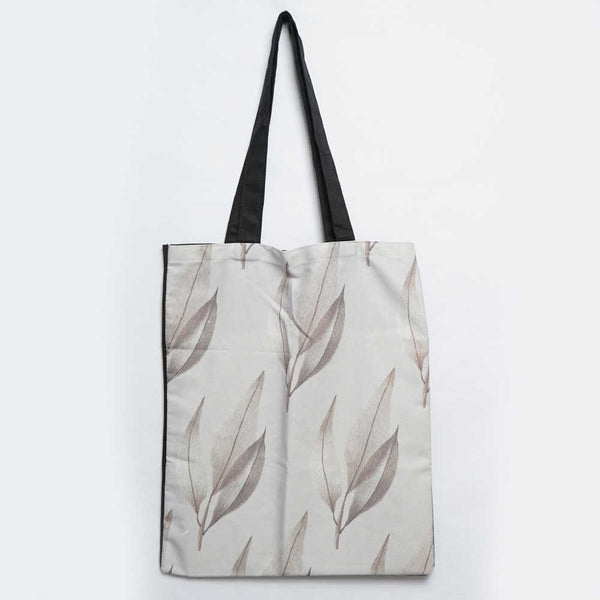 Leaf's Printed Tote Bag
