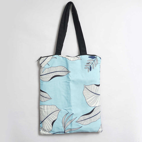 Leaf's Printed Tote Bag