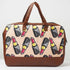Lipsticks Printed Canvas & PU Laptop Bag Fit 15.6 Inch Laptop
