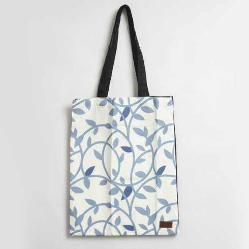 Long Leaf's Printed Tote Bag