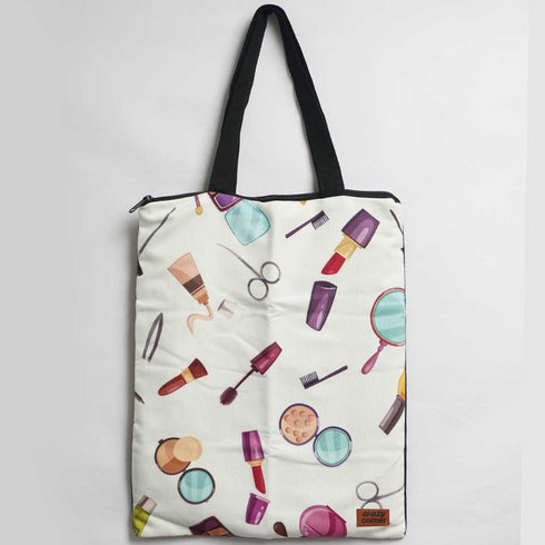 Makeup Queen Printed Tote Bag