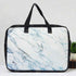 Marble Printed Canvas Laptop Bag - 15.6 inch