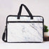 Marble Printed Canvas Laptop Bag - 15.6 inch