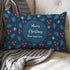 Personalized Printed Merry Christmas Pillow - Uncommongifts.in