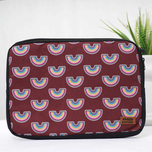 Mini Rainbows Printed Laptop Sleeve/Cover 13 inch