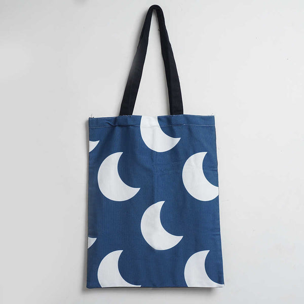 Moon Printed Tote Bag