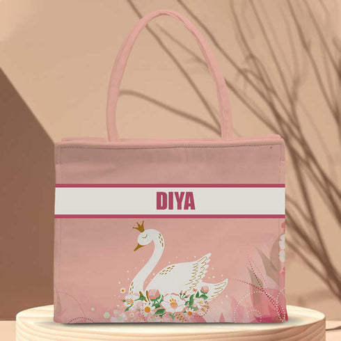 Mother's Day Personalized Duck Printed Box Bag